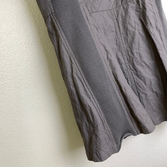 Stella Carakasi Vest Womens Small Gray Jacket Asymmetrical Zip Pockets Ribbed * - Picture 8 of 9